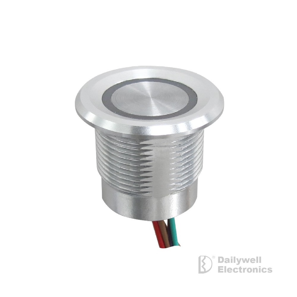 Dailywell high performance IP67 IK LED control water-proof Piezo switch