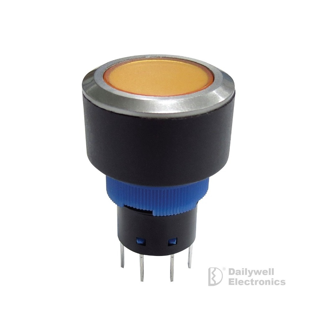 Light weight long life perfornamce non-LED pushbutton 22mm illuminated switch