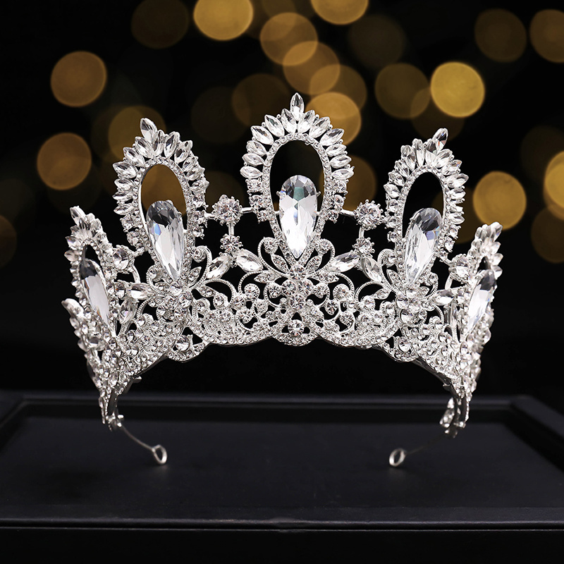 DAIMING HG04211 Miss Universe Crown wedding hair  accessories tiara  large bride crown