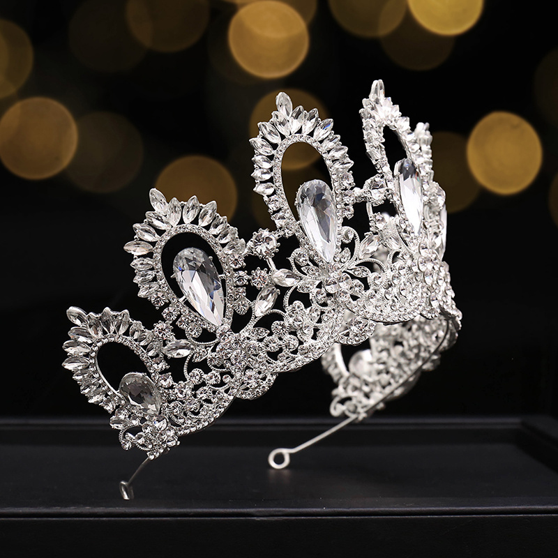 DAIMING HG04211 Miss Universe Crown wedding hair  accessories tiara  large bride crown