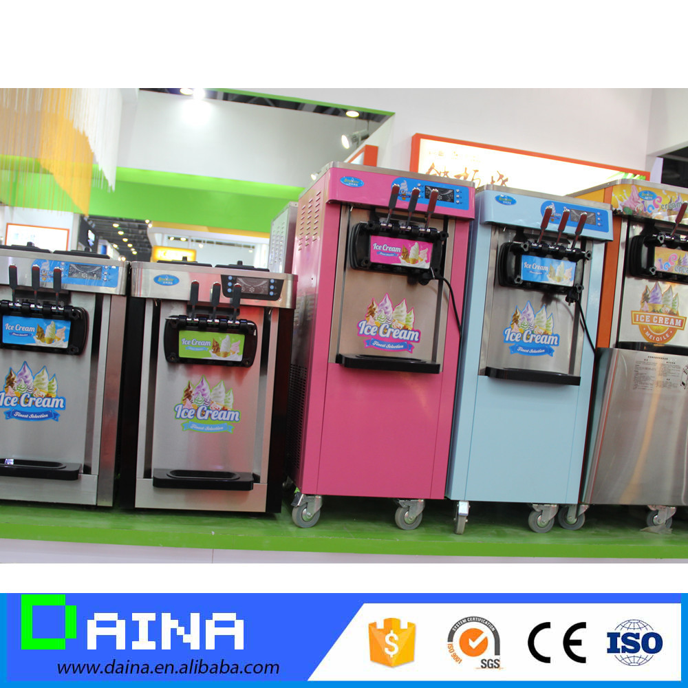 Trade assurance!!! Popular ice cream machine/yogurt ice cream machine/milkshakes real fruit ice cream