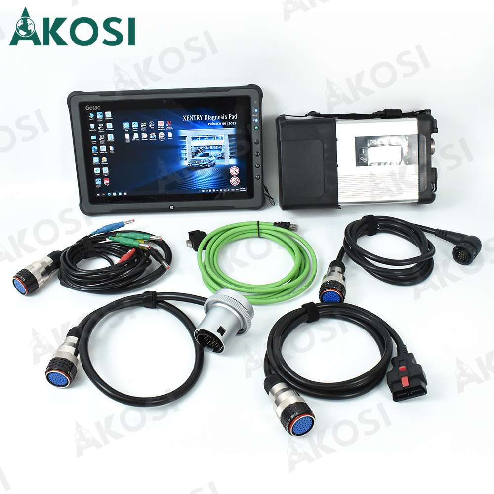 MB STAR C5 Car Diagnostic Tool MB SD Connect Compact 5 Update by MB Star Diagnosis C4 Support Wifi and F110 tablet