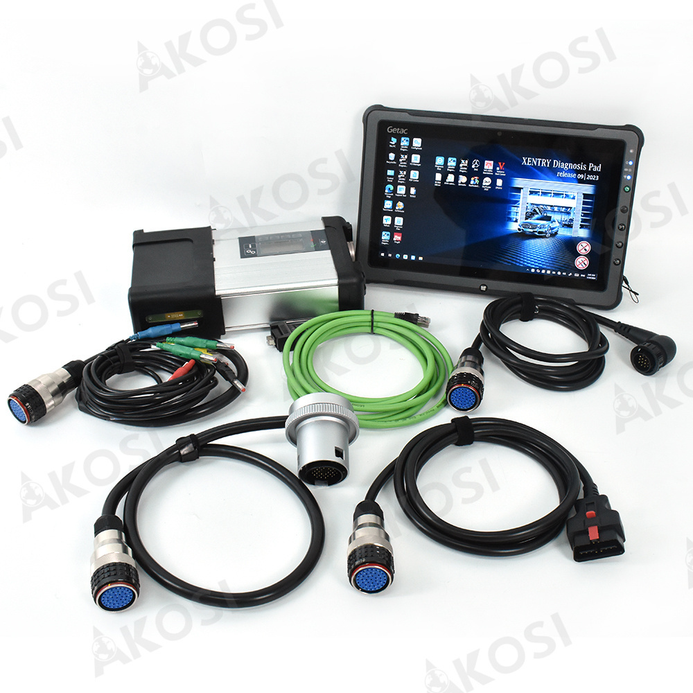 MB STAR C5 Car Diagnostic Tool MB SD Connect Compact 5 Update by MB Star Diagnosis C4 Support Wifi and F110 tablet