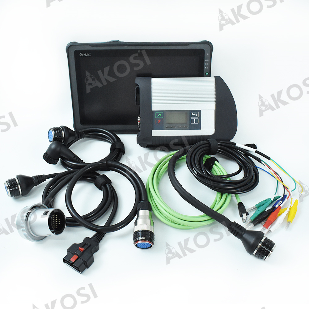 MB Star C4 multiplexer sd connect C4  Software SSD wifi mb star c4 scanner odb 2 cable F110 tablet benz diagnostic tool