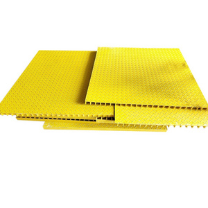 Low Electrical Conductivity Outdoor Covering Drains 1220x3660x30mm Fiberglass High-Strength Plate with Cover FRP Grating