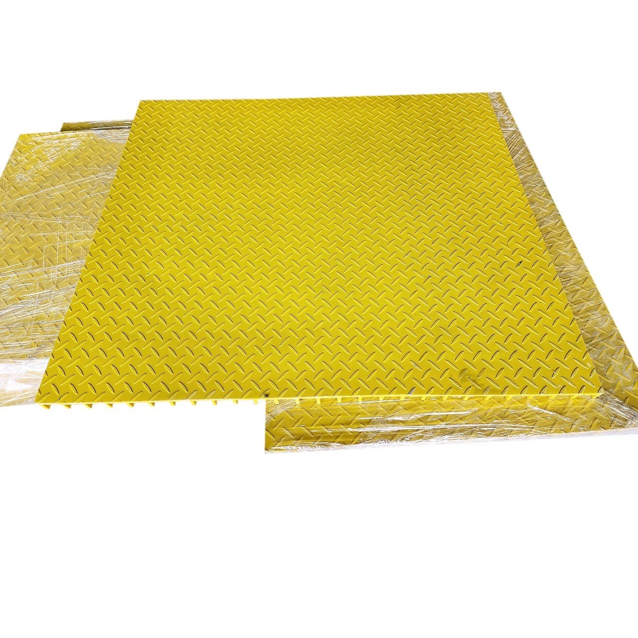 Low Electrical Conductivity Outdoor Covering Drains 1220x3660x30mm Fiberglass High-Strength Plate with Cover FRP Grating