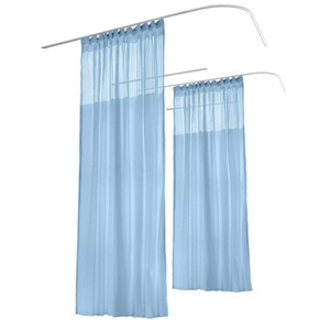 Tall Medical Curtains Privacy Cubicle Hospital Curtain with Flexible Flat Hook