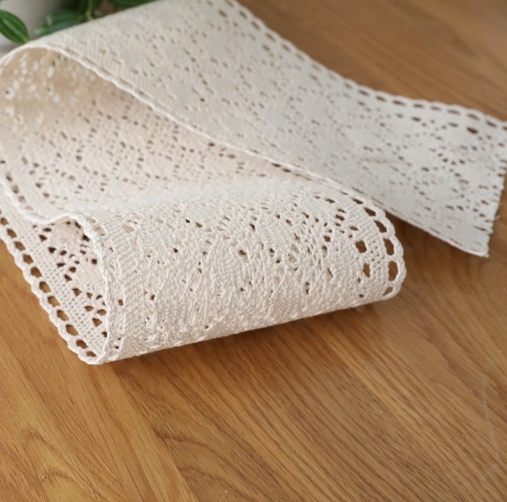 Handmade Hemstitch Gray Dining Dresser Scarf Or Table Runner