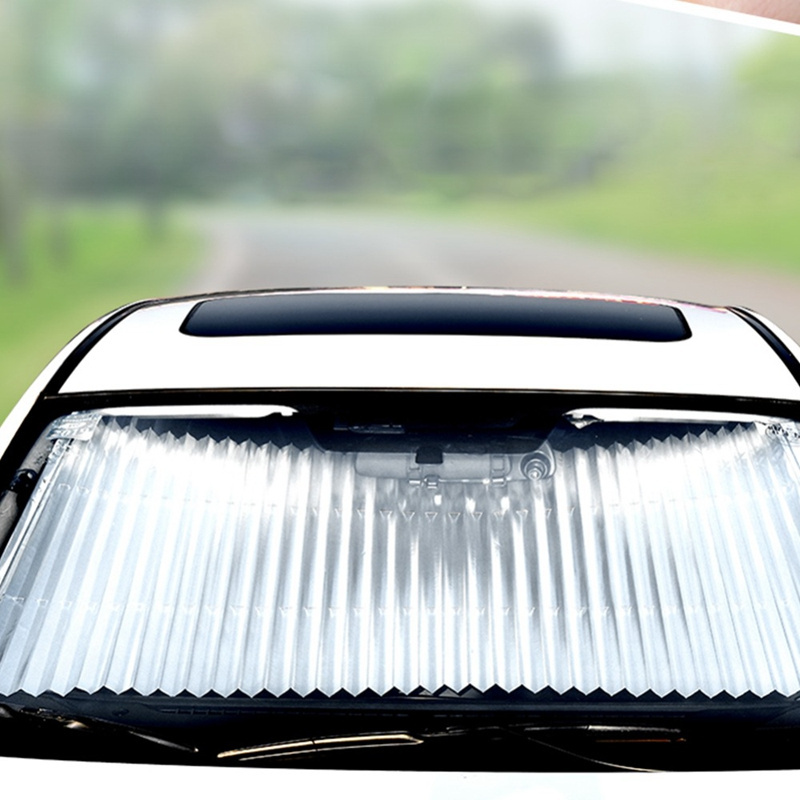 Car accessories automatic windshield sun shade fabric sun shade for car