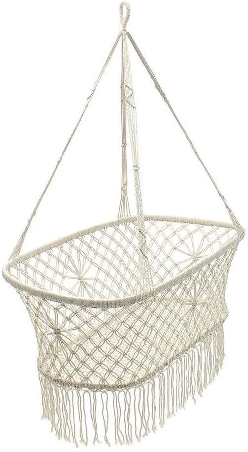 Macrame Baby Nursery Bassinet Cradle Swing Chair Hammock Baby Cradle