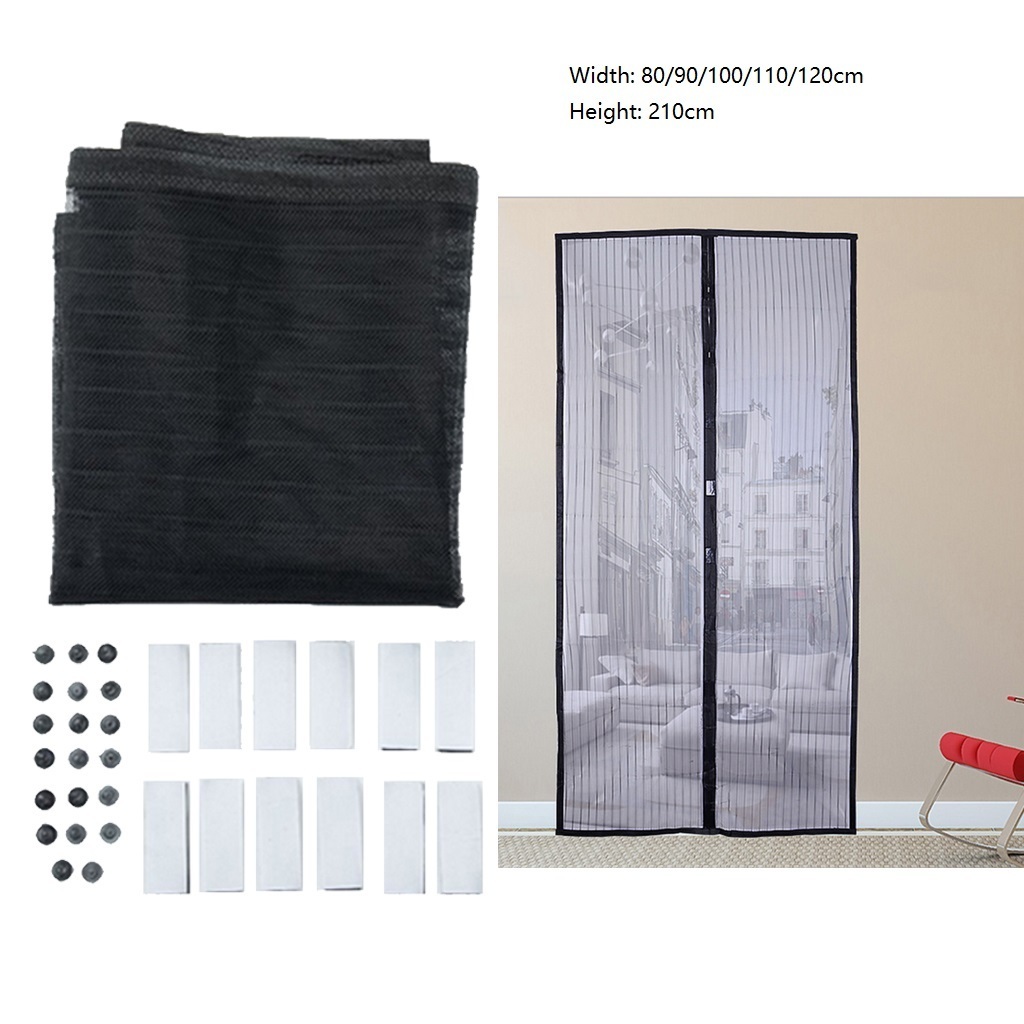 Custom Mosquito-proof Moths Screen Soft Yarn Door Curtain,High Quality  magnetic door curtain mosquito net//