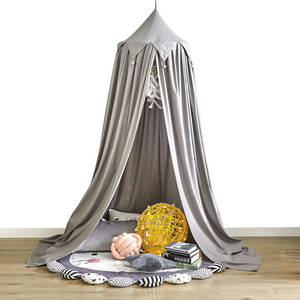 Chinese Factory Baby Bedding Bed Canopy for Girls Kids Princess Round Dome Children Dreamy Mosquito Net