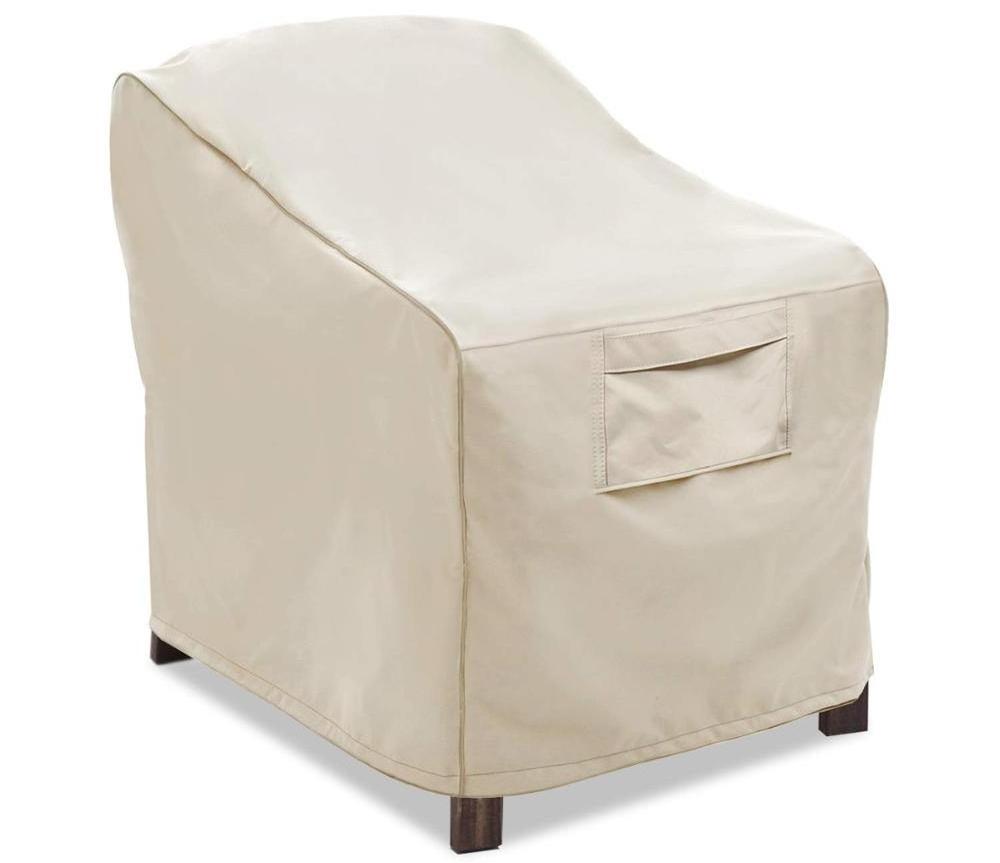 Patio Chair Covers, Lounge Deep Seat Cover, Grey Outdoor furniture cover