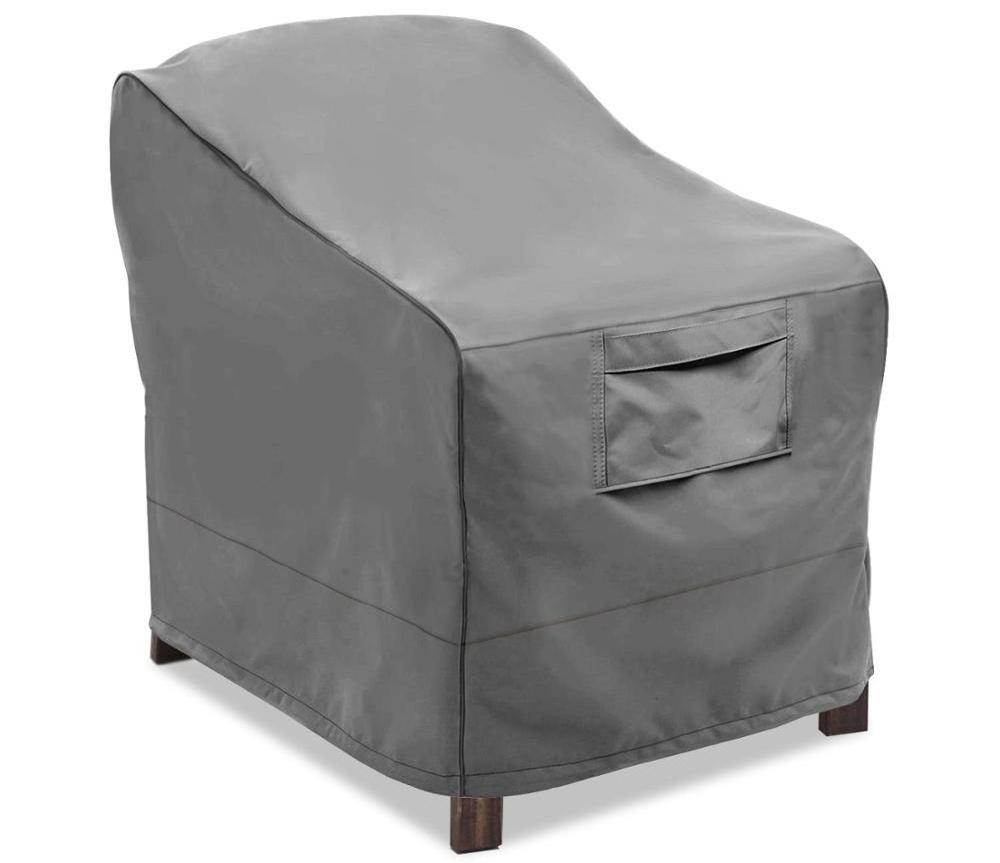 Patio Chair Covers, Lounge Deep Seat Cover, Grey Outdoor furniture cover