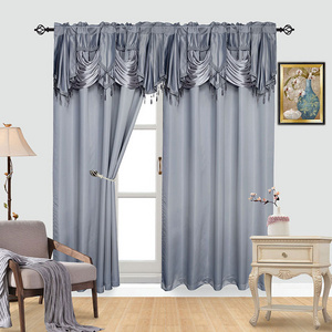 New Arrival Ready Made Dubai Brushed Velvet Fabric Curtain for Home Decor