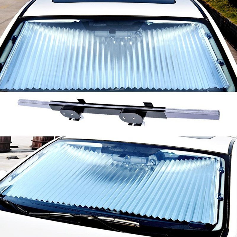 Car accessories automatic windshield sun shade fabric sun shade for car