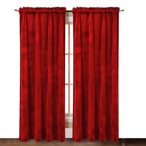 Thick Heavier Germany Curtain Style Custom Rod Pocket Red Velvet Stage Curtain