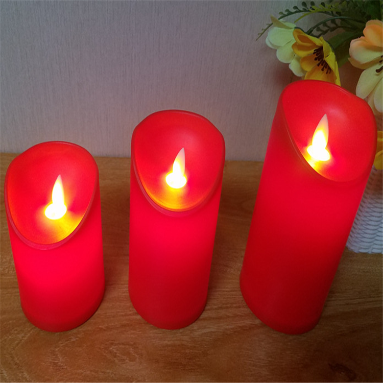 Led Lamp Electronic Candle Battery Power Flameless Flickering Tea Candles for Decor Wedding Candle Lights//