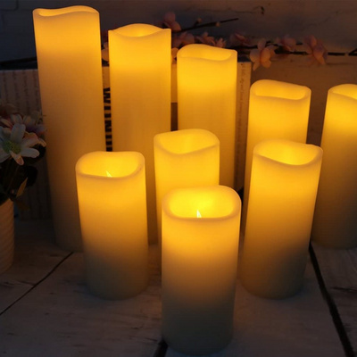 Realistic Tea Lights Candles, LED Tealight Flickering Bright Candles, Battery Operated Candles,