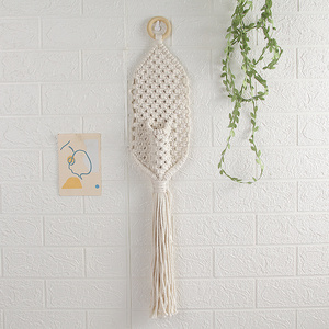 Macrame Planter Wall Hanging Basket Pot Bohemia Air Plant Hanger Holder Flower Planter Hanger