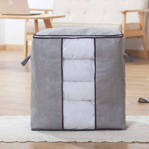 Big Capacity Storage Bag Quilt Clothes Duvet Blanket Sorting Bags Foldable  Storage Containers For Organizing Bedroom