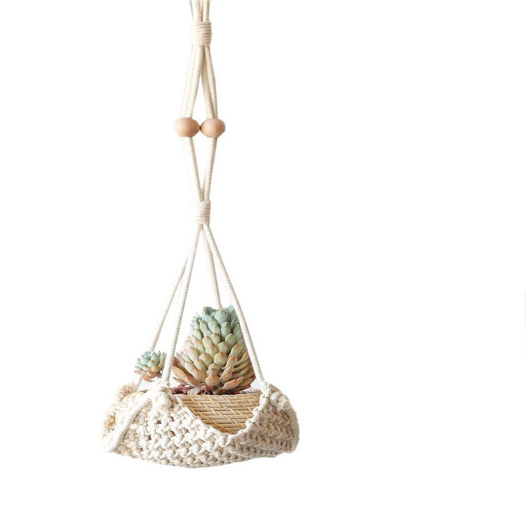 Home Decor Fancy Plant Hanger Bracket,Wholesale Macrame Indoor Plant Hanger