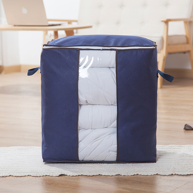 Big Capacity Storage Bag Quilt Clothes Duvet Blanket Sorting Bags Foldable  Storage Containers For Organizing Bedroom