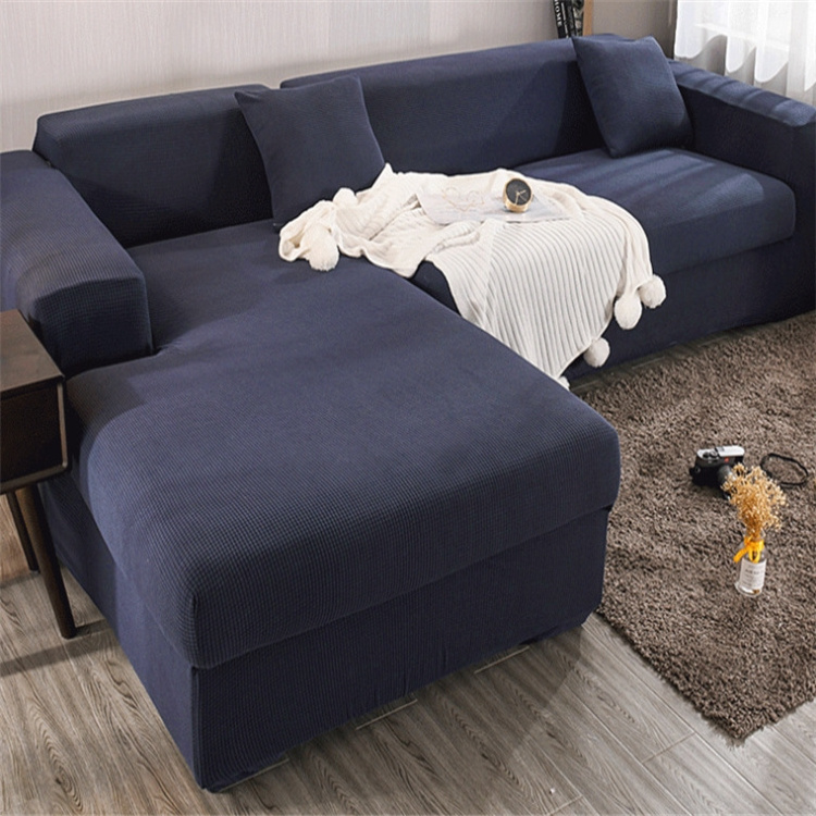 Sofa Slipcover with Anti-Slip Foams Washable Furniture Protector Stretch Jacquard Couch Cover for Kids