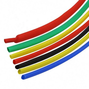 Insulating Sleeve Double Wall Silicone Rubber Heat Shrink Tubing Shrinkable Tube With Glue Inside