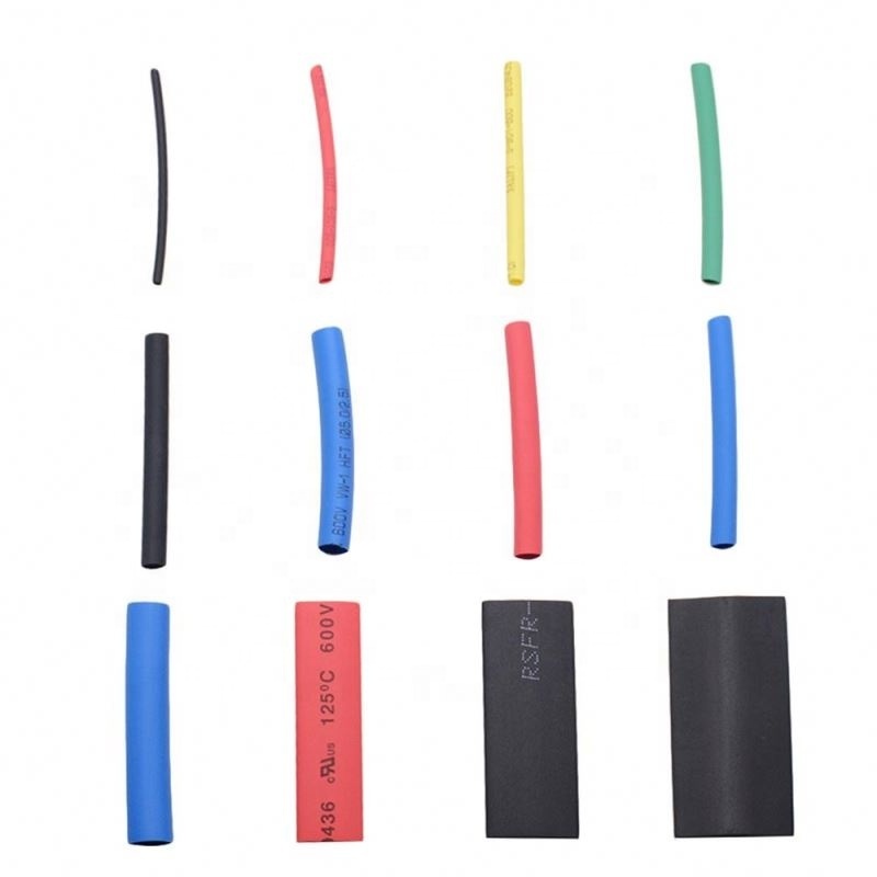 Insulating Sleeve Double Wall Silicone Rubber Heat Shrink Tubing Shrinkable Tube With Glue Inside