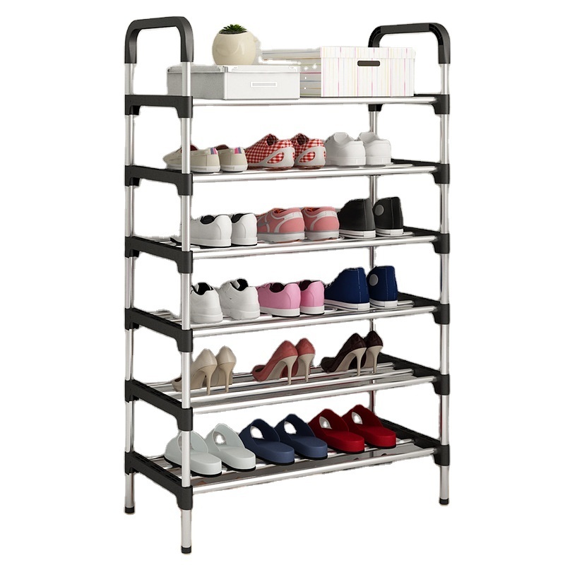 Family lightweight shoe rack portable multi-layer easy to assemble, shoe storage rack saves space bedroom shoe cabinet Removable