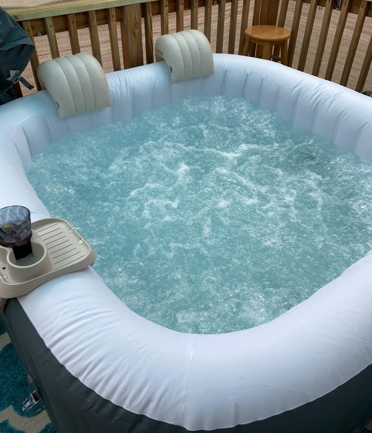 Top Sale FreeStanding Spa Inflatable Hot Tub Outdoor Whirlpool Spa Inflatable Adult Sauna Hot Tub