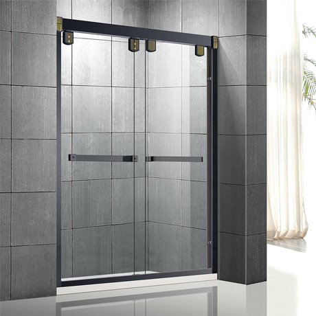 K-6100 Daisy 10 Mm Simple Tempered Glass Bath Sliding Shower Door Bespoke Shower Screens for Small Bathroom