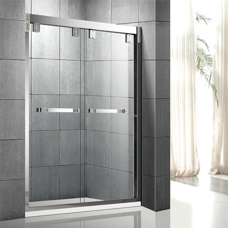 K-6100 Daisy 10 Mm Simple Tempered Glass Bath Sliding Shower Door Bespoke Shower Screens for Small Bathroom