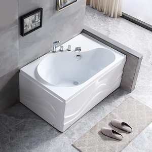 Pearl White Color Acrylic Spa Function 1 2 Person Massage Bathtub Indoor Soaking Luxury Whirlpool Bathtub