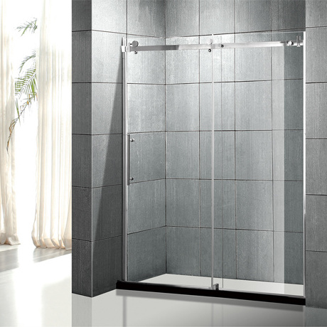 K-6100 Daisy 10 Mm Simple Tempered Glass Bath Sliding Shower Door Bespoke Shower Screens for Small Bathroom