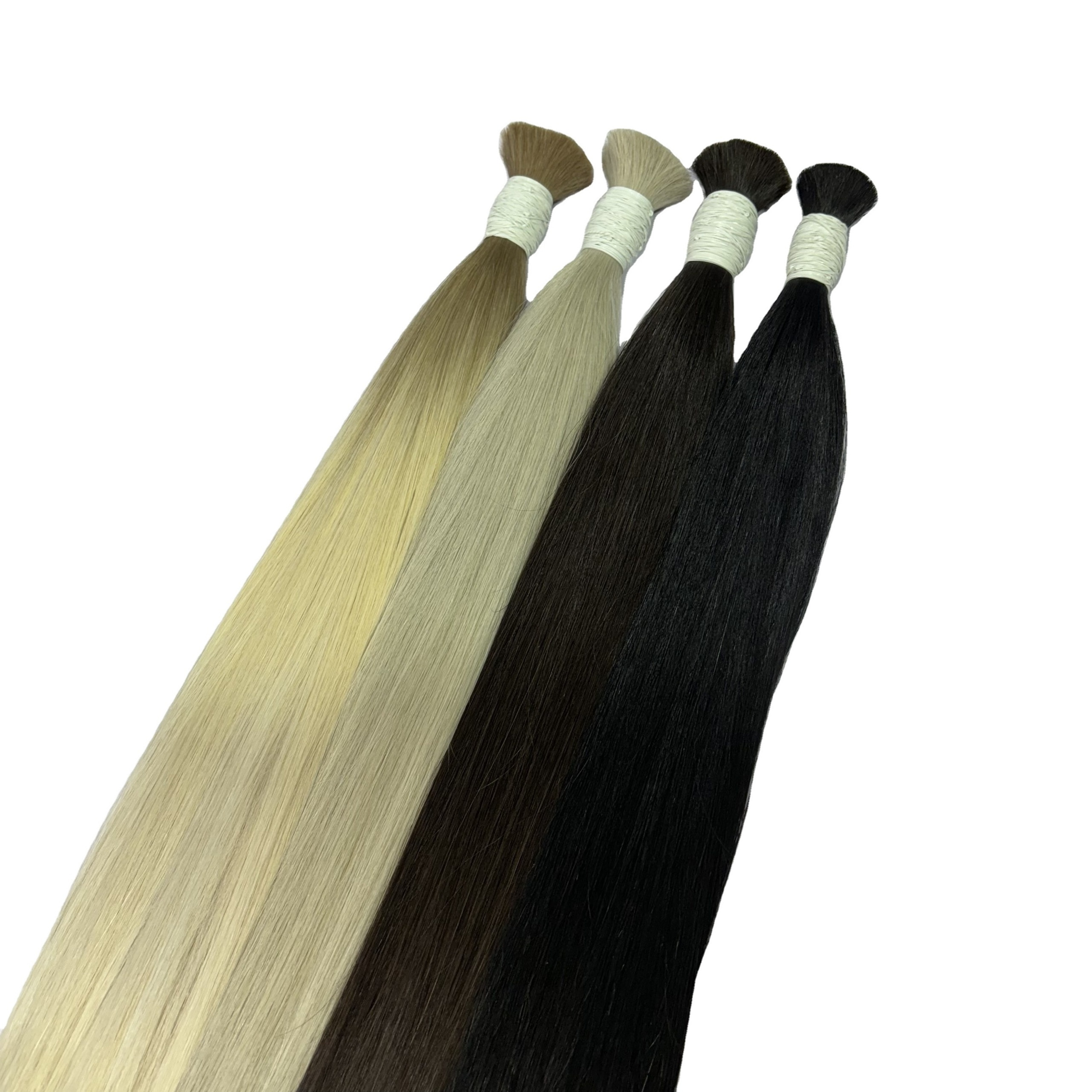 Wholesale Products For Women High Quality Super Double Human Hair Extensions Bulk Hair  Vietnamese Raw Hair Wholesale