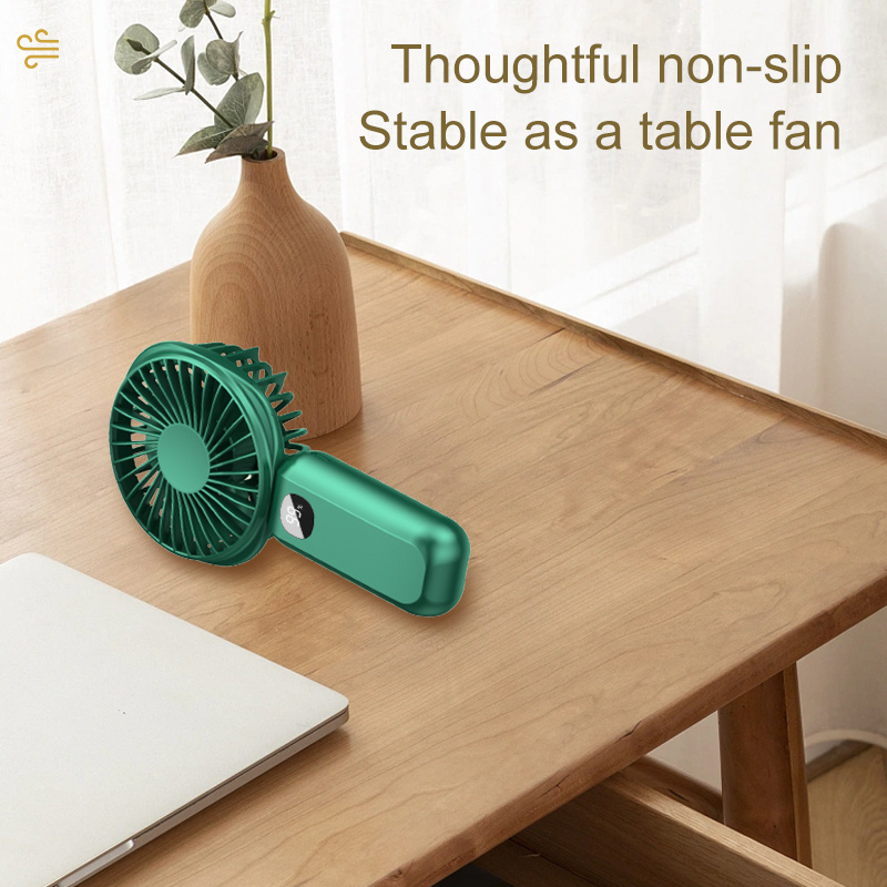 Small Mini Handheld Fan Usb Rechargeable Mini Air Held Neck Cute Necklace Fans Multifunction Hand Usb Rechargeable Mini Fan