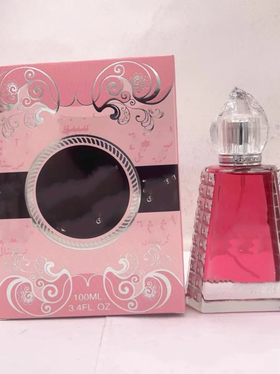 wholesale Pink perfume for girls Diamond bottle of perfume Classic floral perfume  100  ML