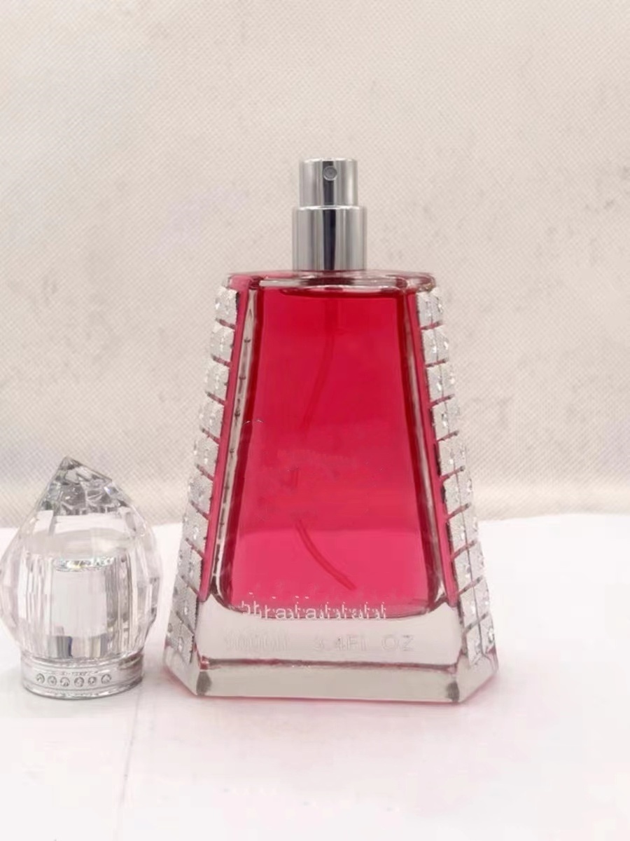 wholesale Pink perfume for girls Diamond bottle of perfume Classic floral perfume  100  ML