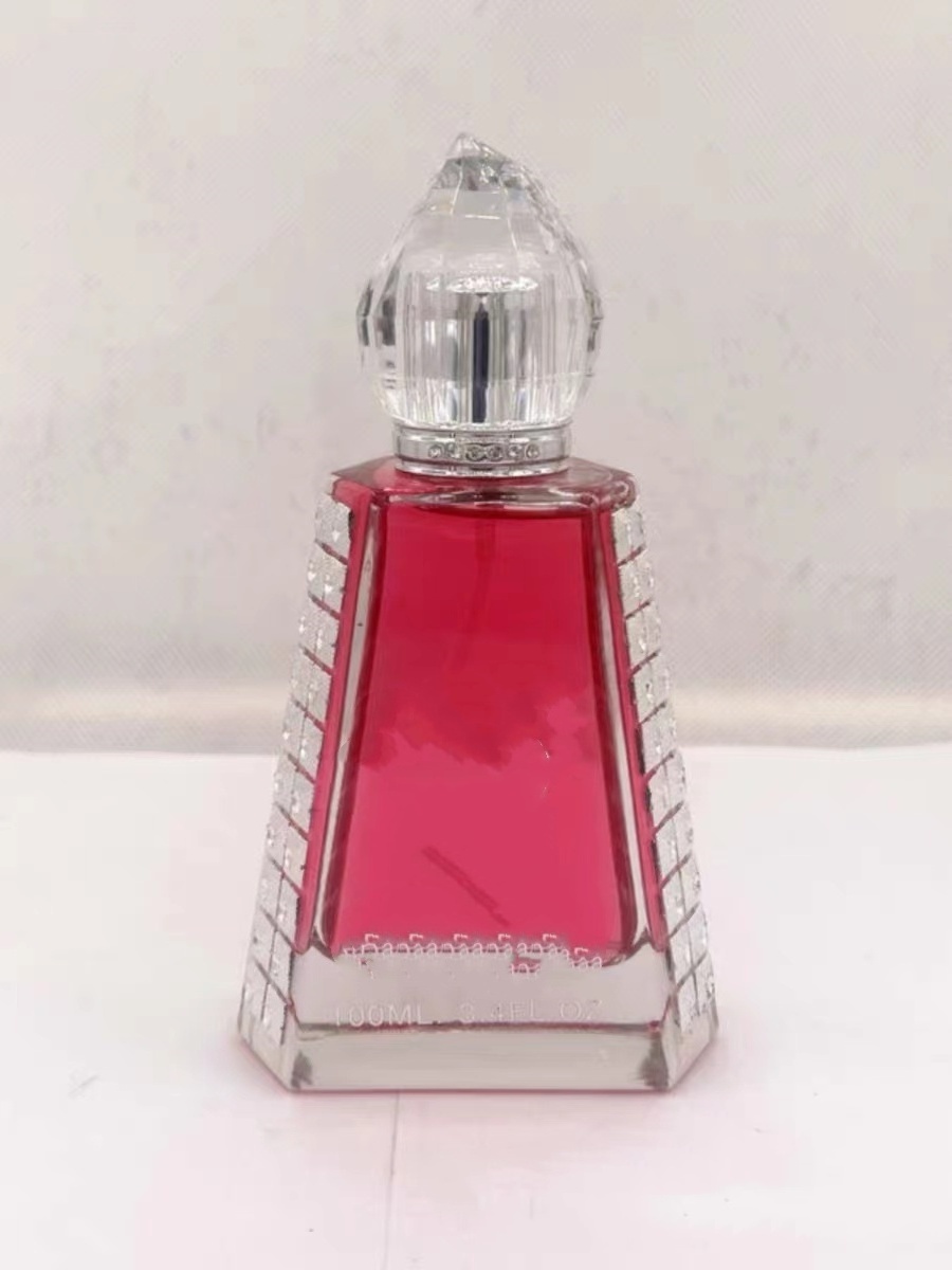 wholesale Pink perfume for girls Diamond bottle of perfume Classic floral perfume  100  ML