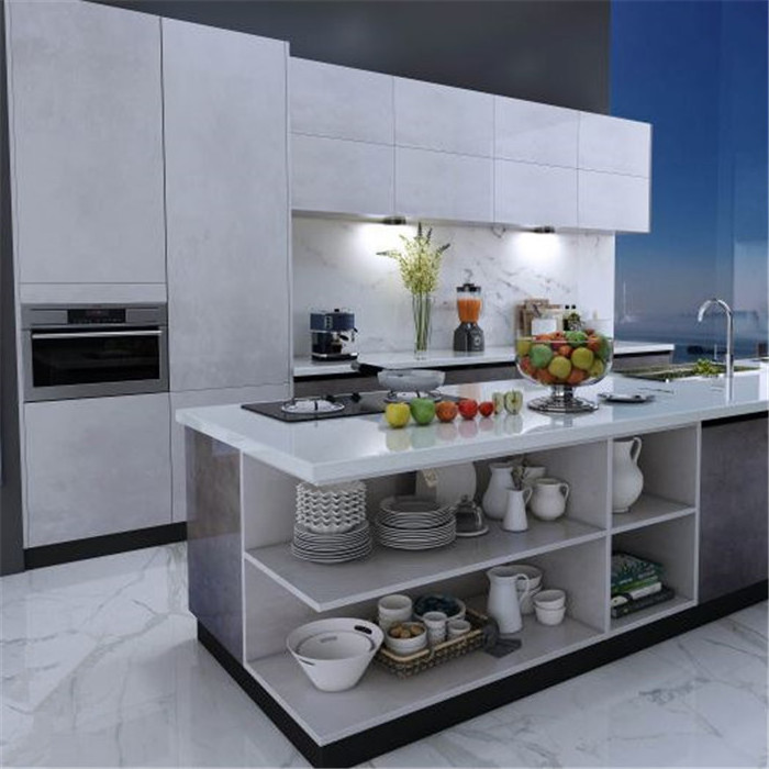 DAIYA ready made kitchen with outdoor kitchen stainless steel kitchen cabinet