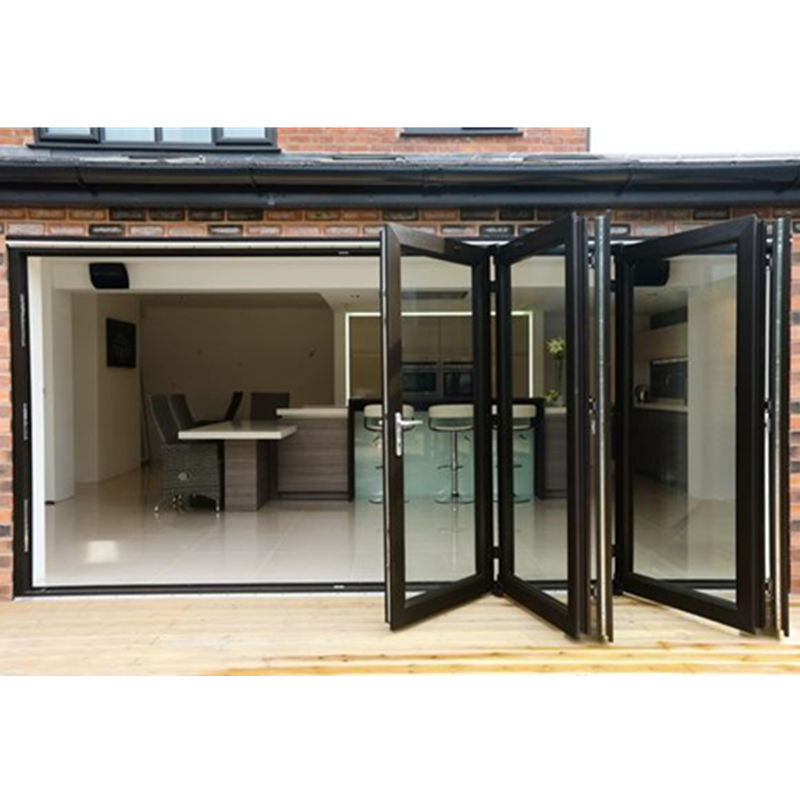 DAIYA multi lock handles bifold door with 28 inch bifold door 3 panels 5 panel customized