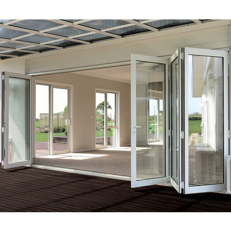 DAIYA multi lock handles bifold door with 28 inch bifold door 3 panels 5 panel customized