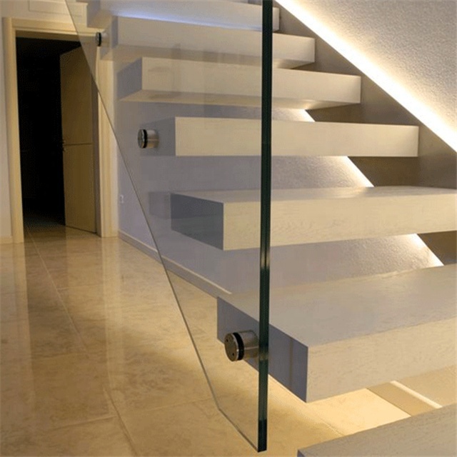 DAIYA 304 s.s Stainless Steel indoor Handrail Balustrade Staircase Glass Stairs diy  floating spiral staircase slide