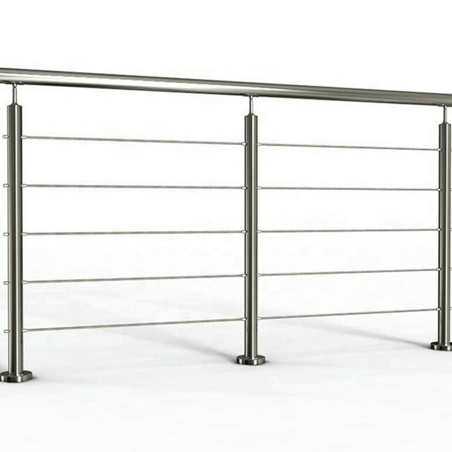 Daiya handrails for outdoor steps lowes  with round post and round handrail mirror finish