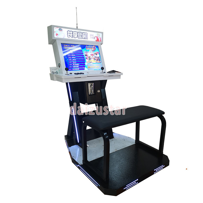 Net celebrity game console arcade game sharing arcade scan code queuing two-person sparring game fighting machine