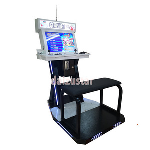 Net celebrity game console arcade game sharing arcade scan code queuing two-person sparring game fighting machine