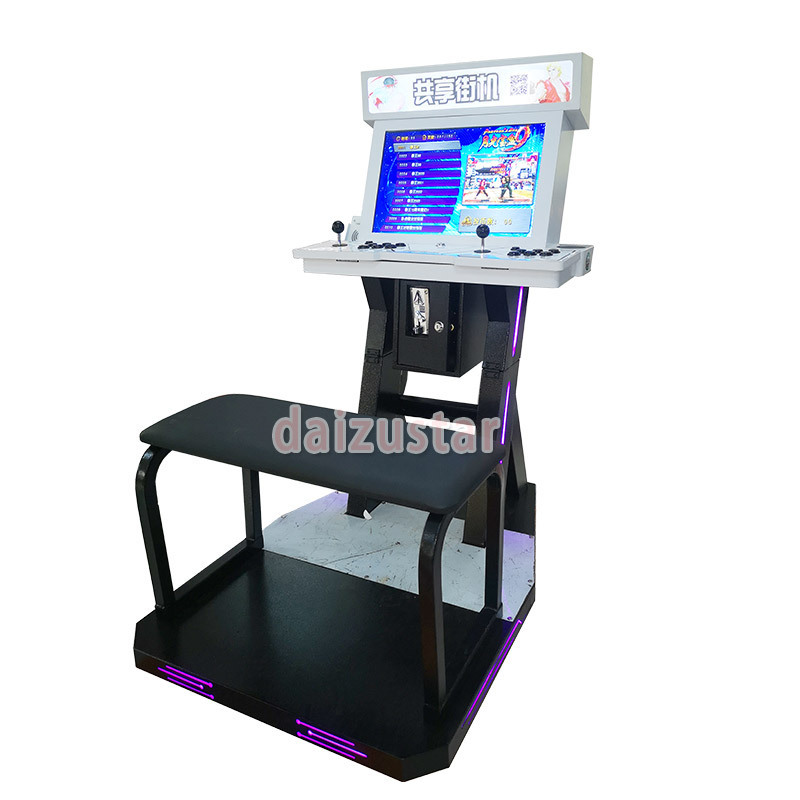 Net celebrity game console arcade game sharing arcade scan code queuing two-person sparring game fighting machine