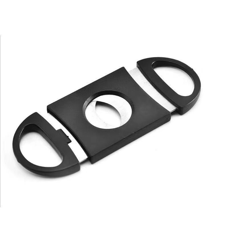 Eco-friendly Custom Logo Cigar Accessories Stainless Steel Metal Cigar Scissors Cutter Cigar knife